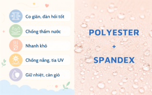 chất liệu vải an toàn đồ bơi trẻ em