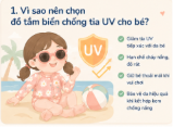 vì sao nên chọn đồ tắm biển chống uv