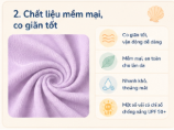 áo ngủ cho bé gái 