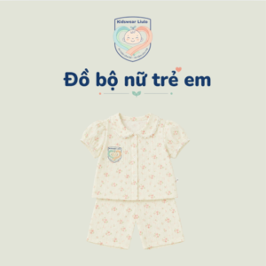 bộ đồ bé gái dễ thương