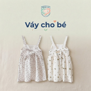 Đầm 2 dây cho bé