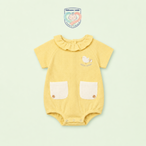 Bộ bodysuit nữ cho trẻ liền quần từ 0-12 tháng